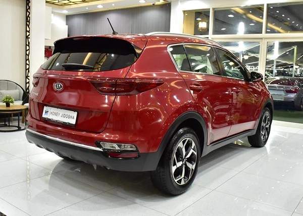 KIA Sportage ( 2021 Model ) in Red Color GCC Specs