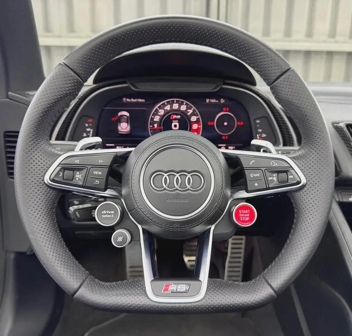 Audi R8 2019 ,5.2L V10,Suzuka Grey,European specs for 320,000.00 AED-14-14