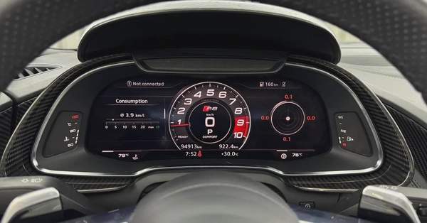 Audi R8 2019 ,5.2L V10,Suzuka Grey,European specs for 320,000.00 AED