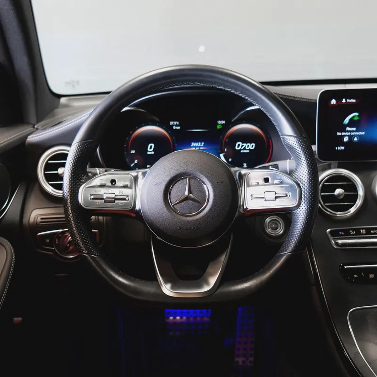 AED 3,353 p.m • 0% Downpayment • Mercedes-Benz GLC 200 Coupe • Agency Warranty-8-8