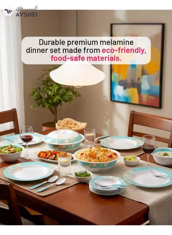 Delcasa DC2111 Melamine Dinner Set 40-Pieces