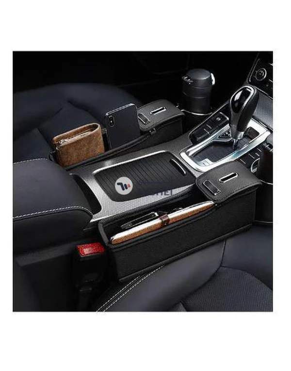 Deo King 2-Piece Multifunctional Seat Gap Storage Box