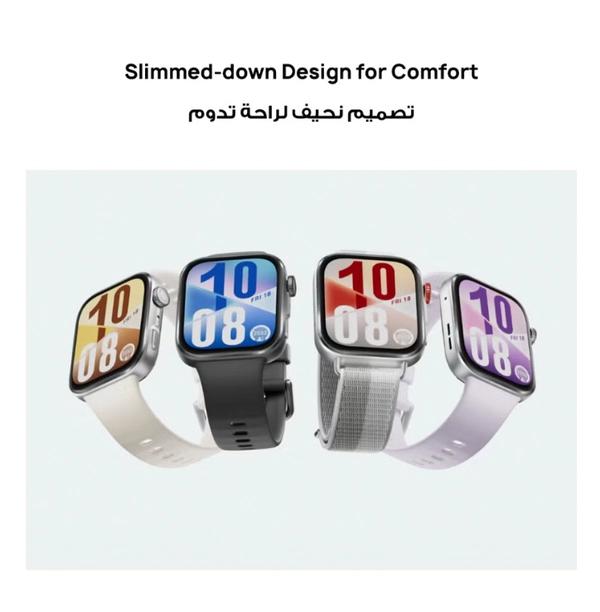 HUAWEI Watch FIT4 Smart Watch, 1.82” Display, 100+ Sports modes, Fitness and Sleep Tracker, Heart Rate Monitor, Emotional Wellbeing Assistant, up to 10-Day Battery Life, iOS & Android White