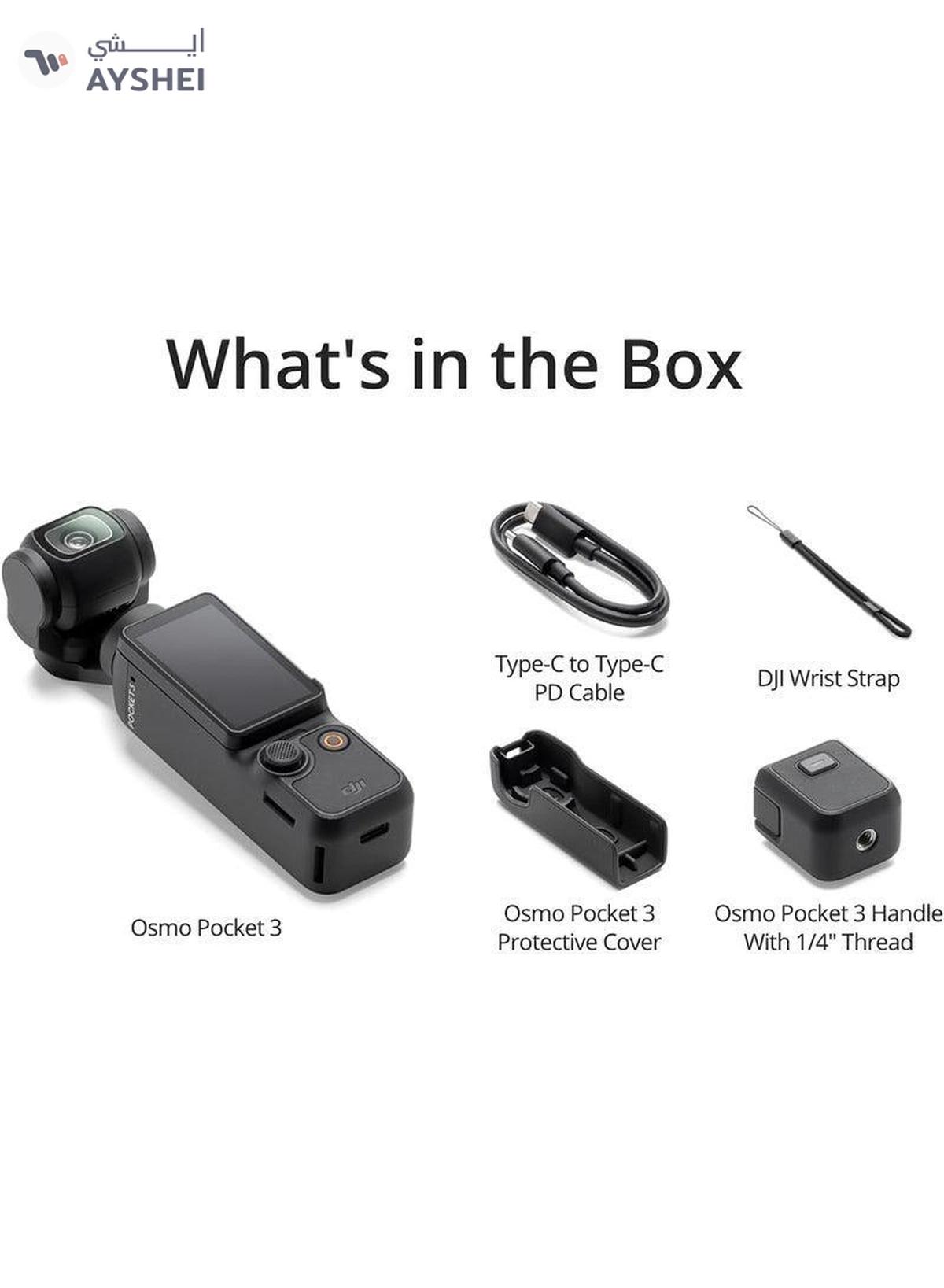 DJi Osmo Pocket 3 Vlogging Camera With 1-Inch CMOS & 4K/120fps Video 3-Axis Stabilization Fast Focusing Face/Object Tracking 2-Inch Rotatable Touchscreen Small Video Camera For Photography Youtube-1-portrait