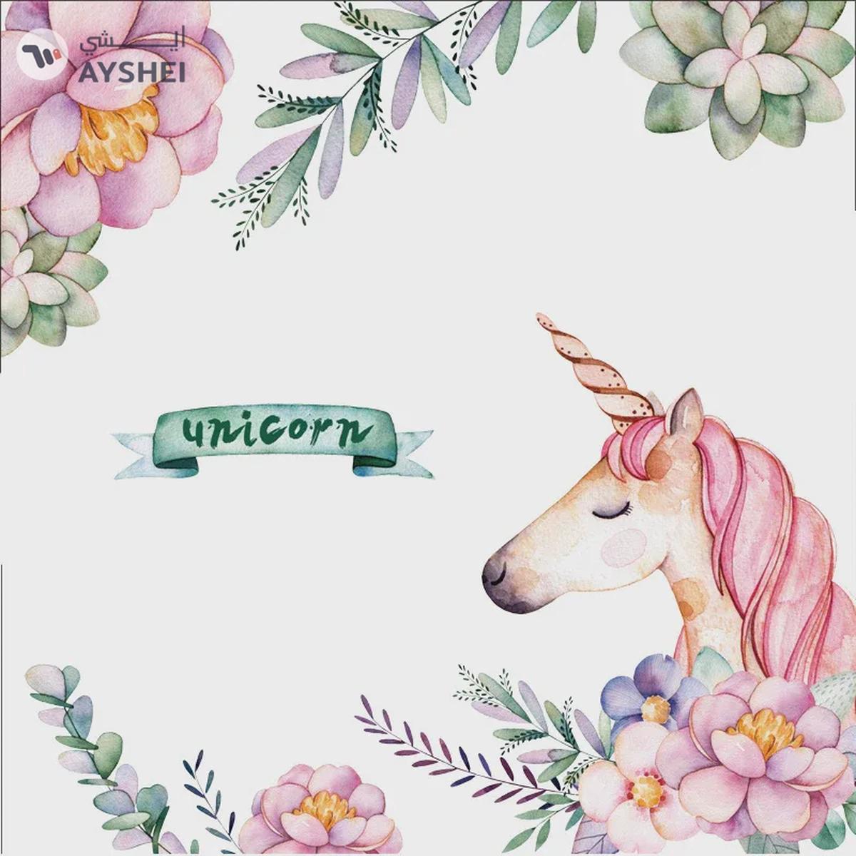 Babyqlo Unicorn Wall Sticker For Kids Room-0-portrait