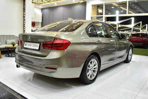 BMW 318i ( 2016 Model ) in Brown Color GCC Specs