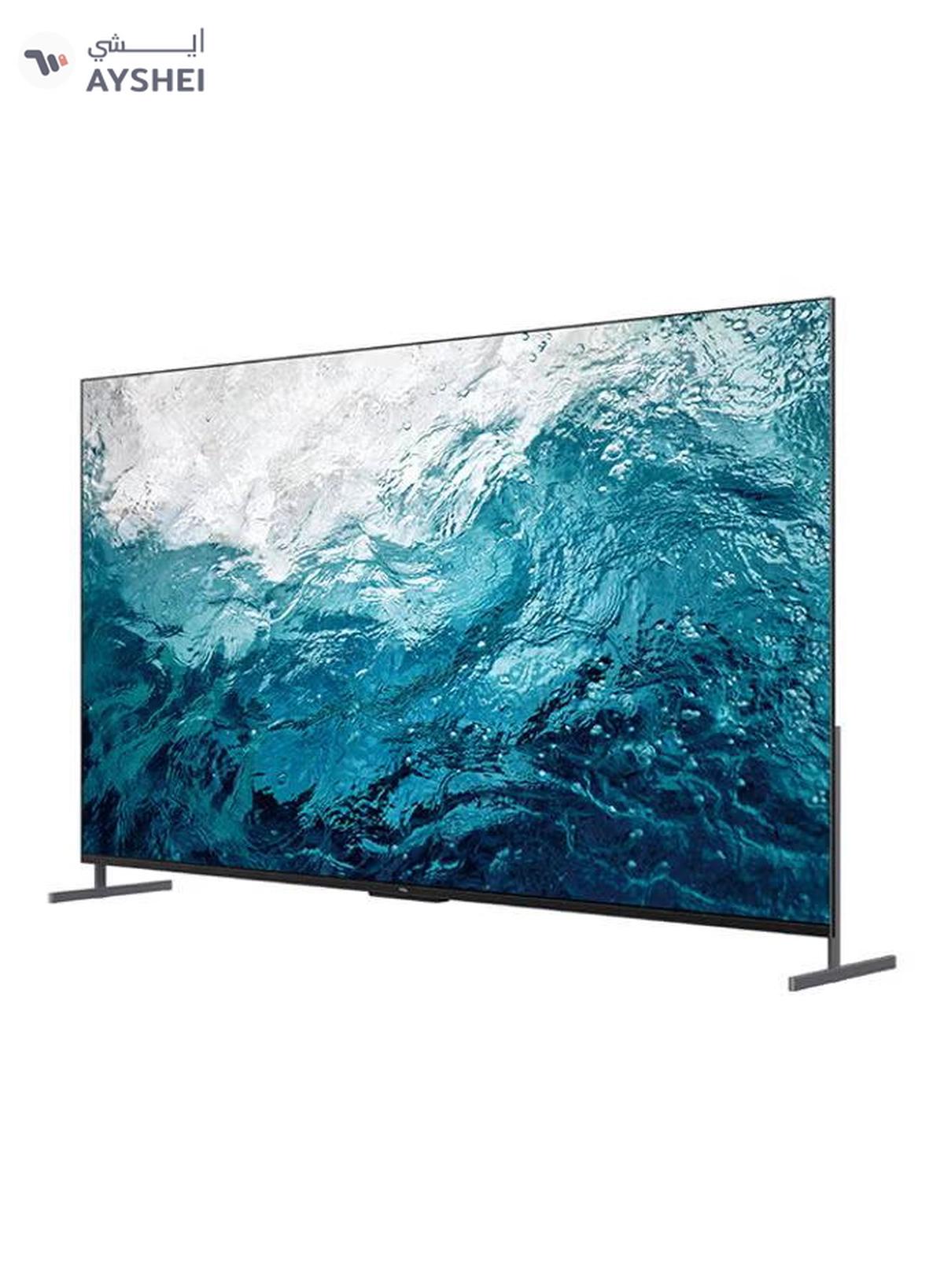 TCL 98-Inch 4K QLED Google TV with Dolby Vision IQ, 144Hz VRR, Game Master, Freesync Premium & Ok Google, 98C735 Black-1-1