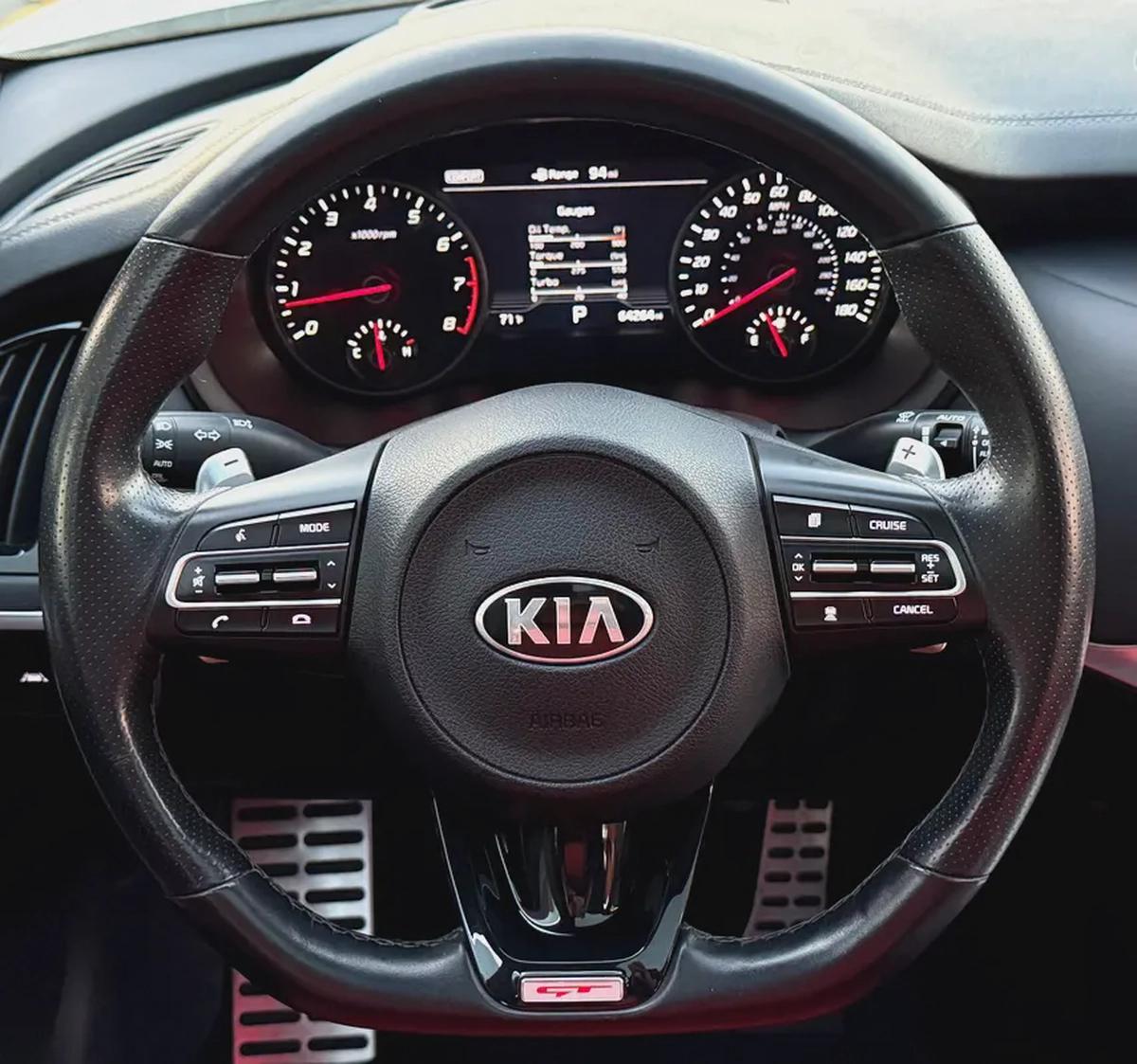 KIA - STINGER -2021 - GT - V6 - 3,3L - TWIN TURBO - AMERICAN SPECS - VERY GOOD CONDITION-7-7