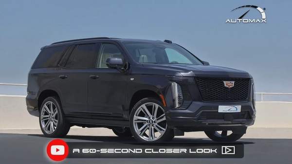 2025/2025 Cadillac Escalade 600 Sport Platinum V8 6.2L 0KM With 5 Years Or 200,000 Km Warranty