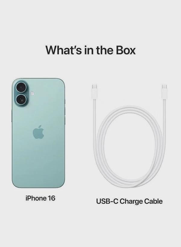 Apple iPhone 16 (128 GB) - Teal