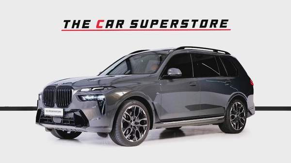 BMW X7 X-Drive 40i M Sport-GCC-AGMC Warranty and Service Contract Until 01/2028- 1 Owner-7 Seats