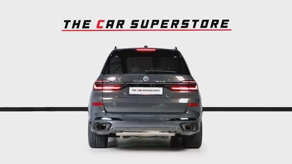 BMW X7 X-Drive 40i M Sport-GCC-AGMC Warranty and Service Contract Until 01/2028- 1 Owner-7 Seats