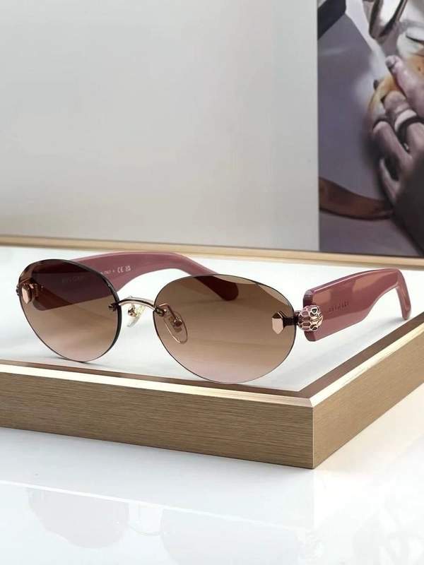 BVLGARI Serpenti Rimless Sunglasses
