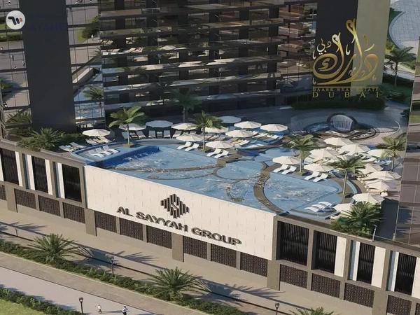 SIMI Furnished Studio | Butterfly Towers Arjan | Balcony & Pool Access | City View