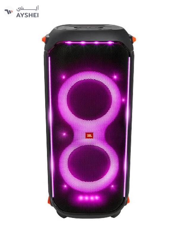 JBL Partybox 710 Party Speaker With 800W Rms Powerful Sound - Built In Lights - Splashproof - Guitar & Mic Inputs Black