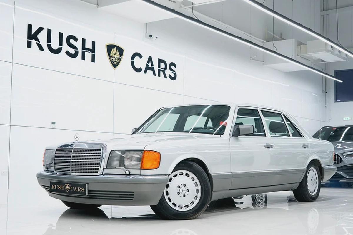 1989 MERCEDES-BENZ 560 SEL VINTAGE LUXURY CAR IN GOOD CONDITION-0-0