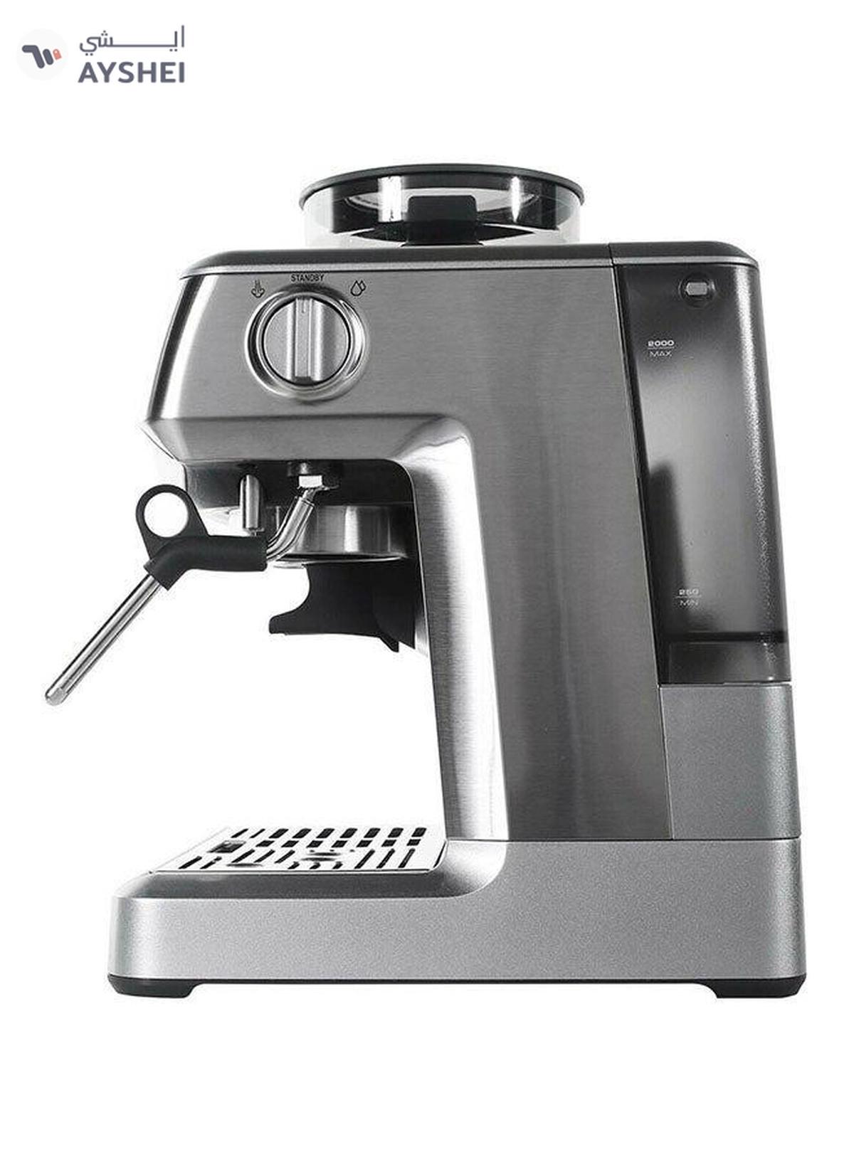 Breville Barista Espresso Machine 2 L 1700 W BES870 Chrome-1-portrait