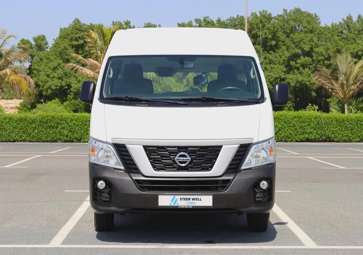 2020 Nissan Urvan NV350 High Roof Passenger Van GCC White Manual-1-1
