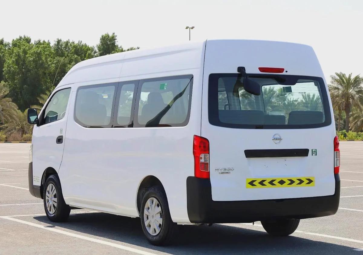 2020 Nissan Urvan NV350 High Roof Passenger Van GCC White Manual-7-7