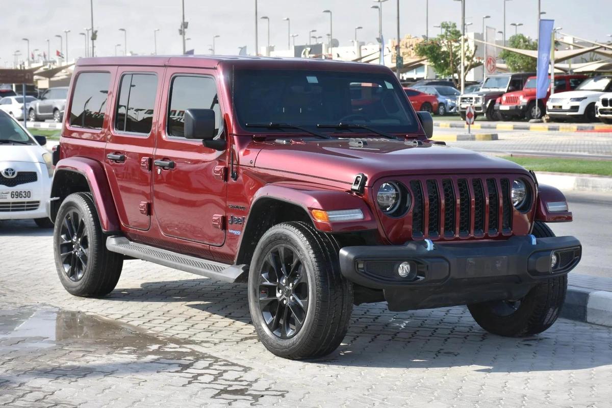JEEP WRANGLER SAHARA 4XE 2021 | RED-18-18