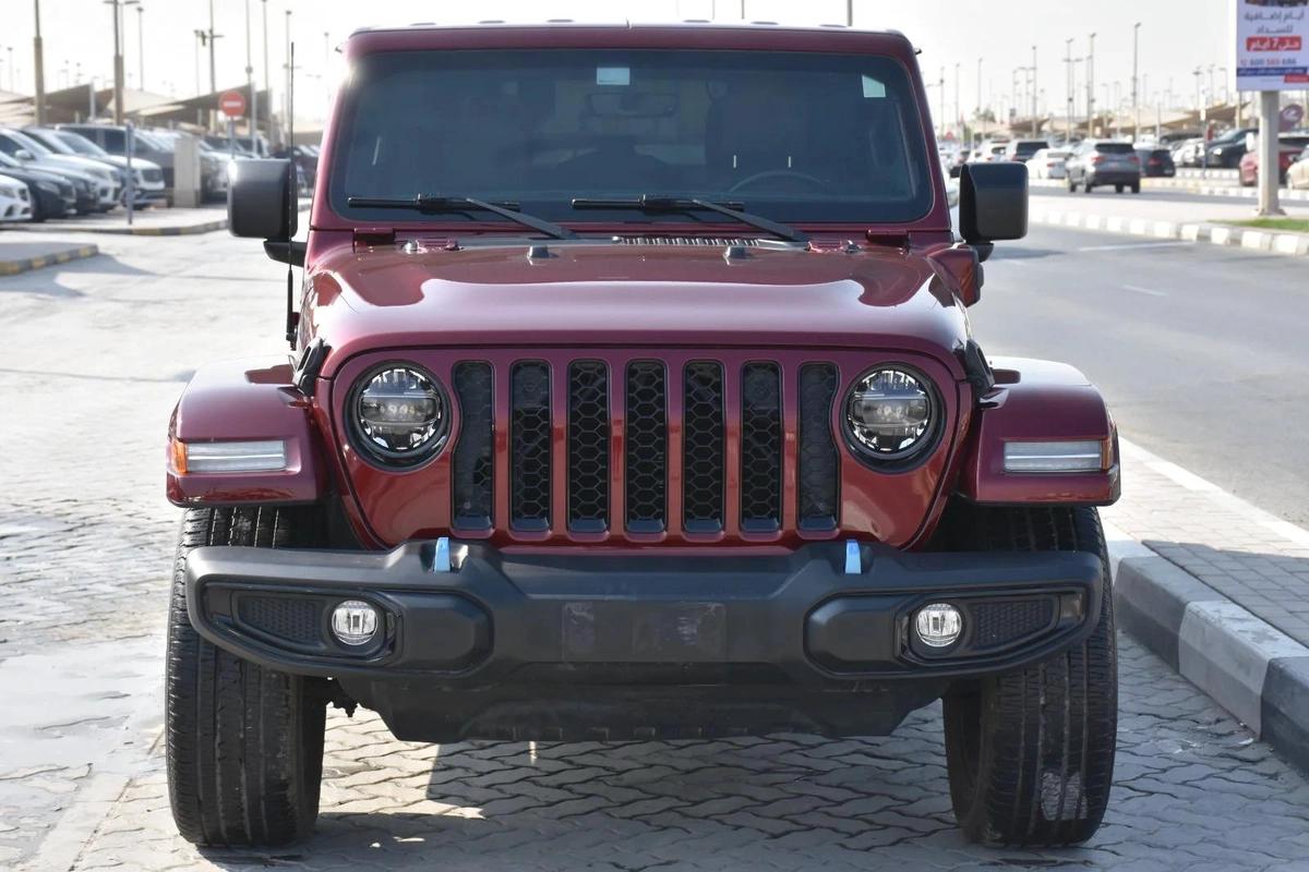 JEEP WRANGLER SAHARA 4XE 2021 | RED-14-14