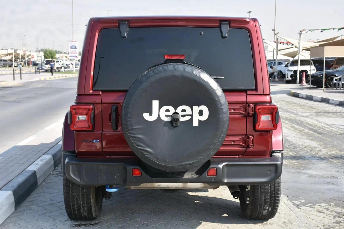 JEEP WRANGLER SAHARA 4XE 2021 | RED-11-11