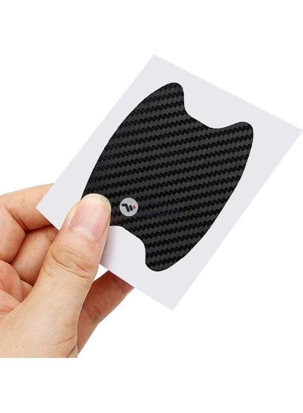 Generic 4-Piece Car Door Handle Bowl Protection Sticker