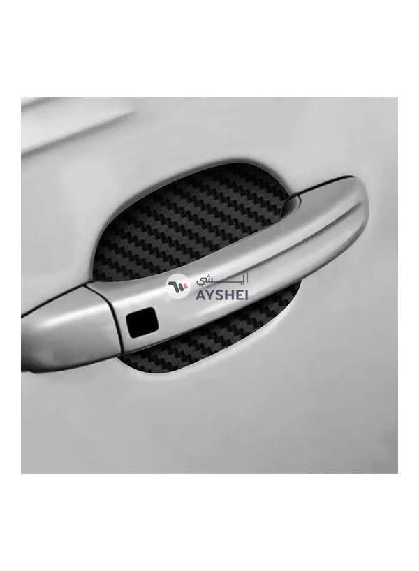 Generic 4-Piece Car Door Handle Bowl Protection Sticker