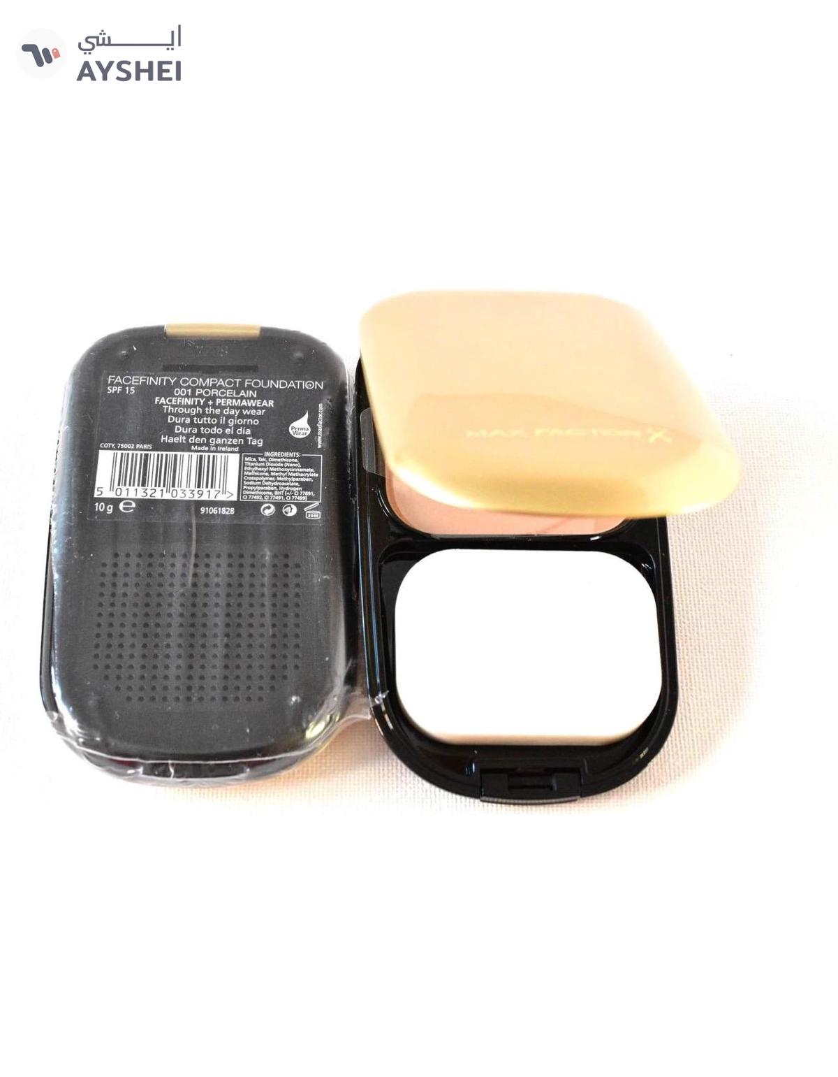 Max Factor Facefinity Porcelain 01 Compact Foundation-1-1