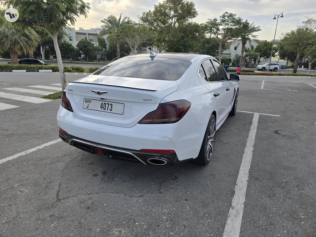 Genesis G70 GCC specs 3.3T RWD-4-4
