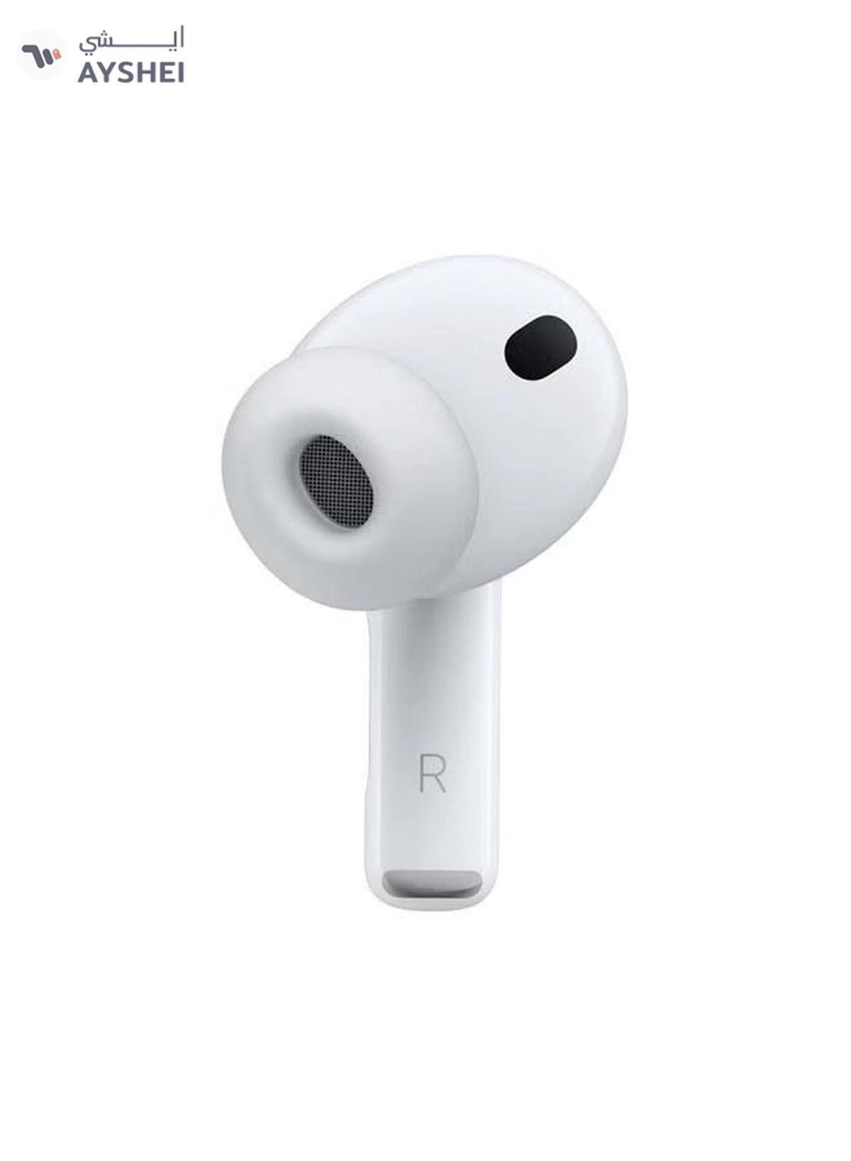 Apple AirPods Pro 3 Wireless Earbuds, Bluetooth Headphones, Active Noise Cancellation, Hearing Test, Hearing Aid,Hearing Protection features, Heart rate sensing during workouts, Live Translation, High-Fidelity Sound, H2 Chip, USB-C Charging - White-2-2