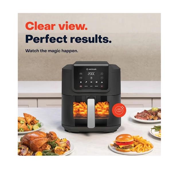Nutricook Air Fryer Slim XL,7.6L, 2.4KG, Extra-Large Basket