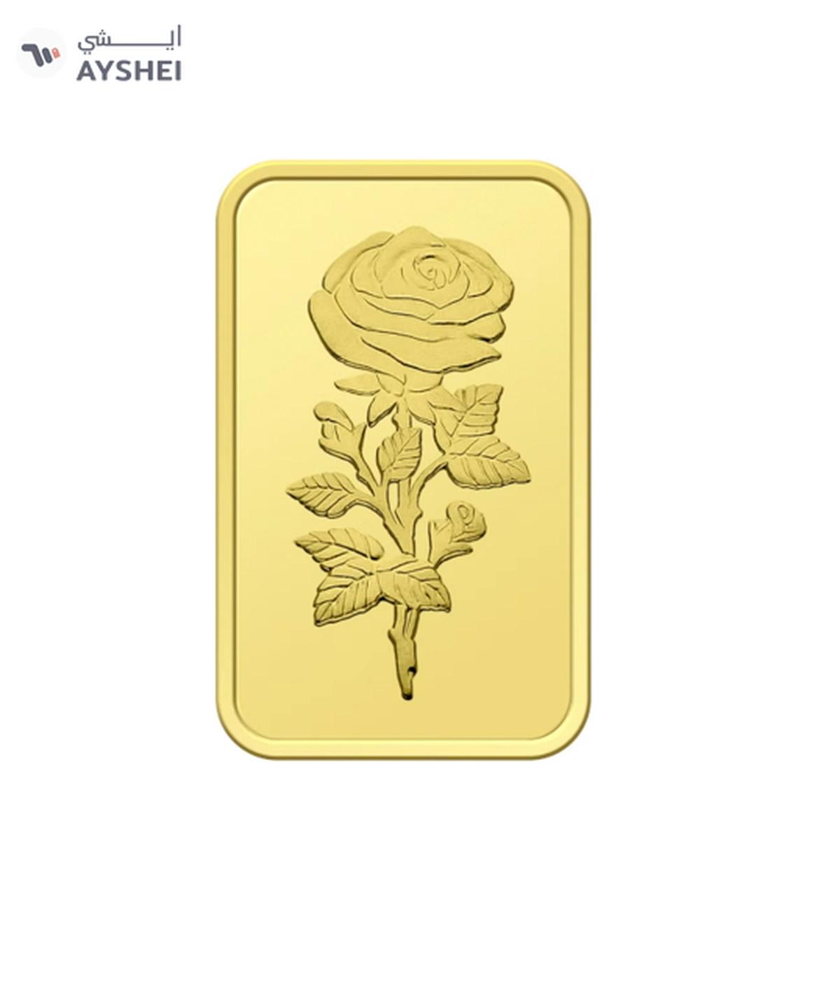 Dubai 1g Pure 999.9 Fine Gold Bar 24KT-1-1