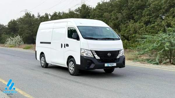 2025 Nissan Urvan NV350 Highroof Delivery Van GCC White Automatic