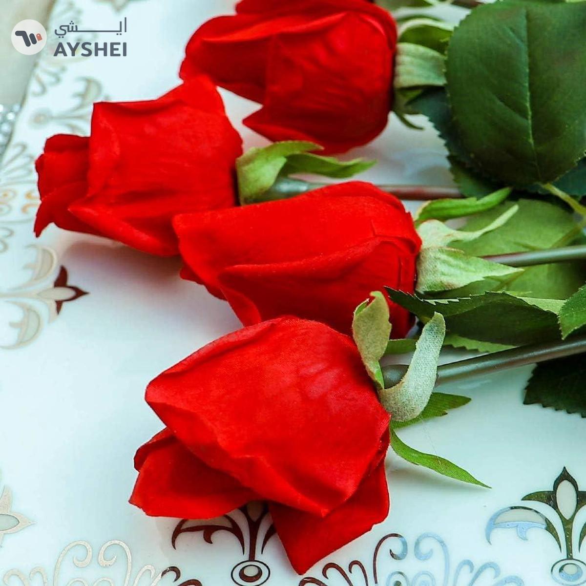 YATAI Artificial Rose Flowers Real Looking Fake Roses with Stem-1-portrait