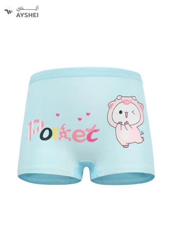 Babyqlo 4 Pack Cute Porket With Cupcake Printed Boxer Multicolour