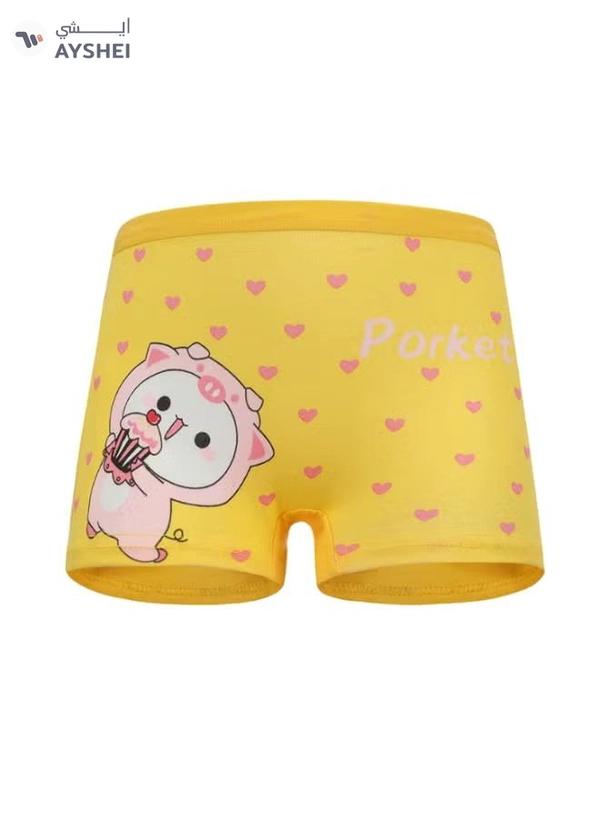 Babyqlo 4 Pack Cute Porket With Cupcake Printed Boxer Multicolour