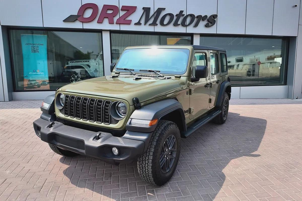 DEALER 3 YRS WTY - 2026 JEEP WRANGLER 4DR SPORT 41 GREEN (2.0L)-0-0