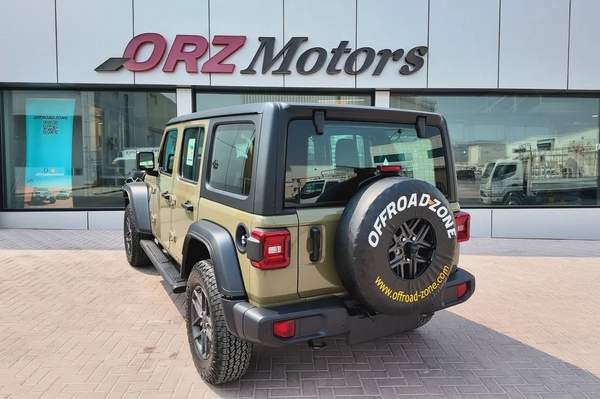 DEALER 3 YRS WTY - 2026 JEEP WRANGLER 4DR SPORT 41 GREEN (2.0L)