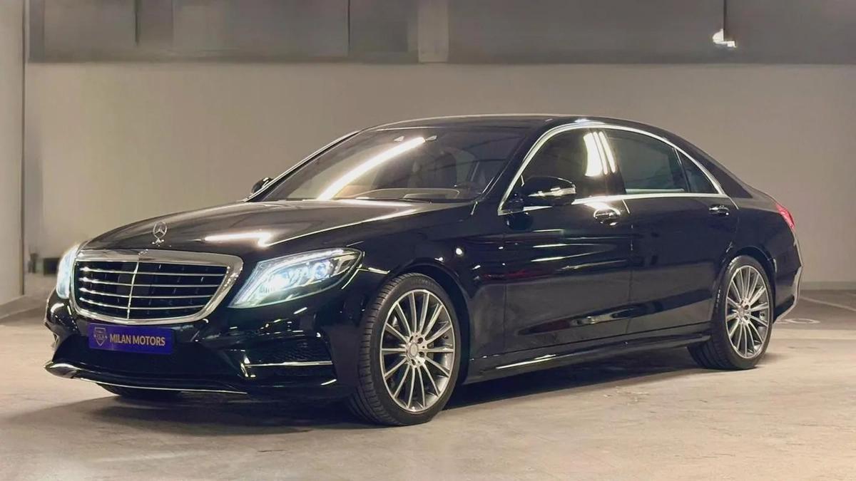 Mercedes S400, 2015, GCC specifications, No Paint, No accidents, Low Mileage.-0-0