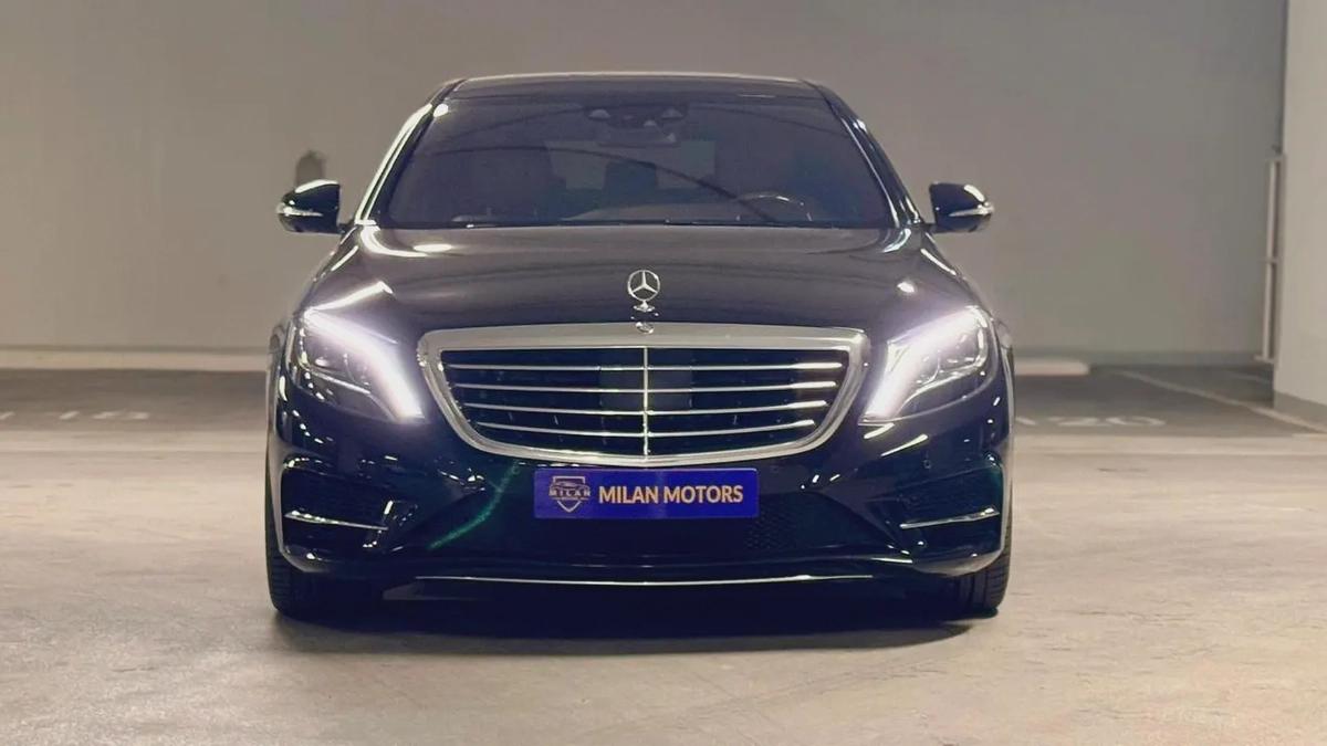 Mercedes S400, 2015, GCC specifications, No Paint, No accidents, Low Mileage.-1-1