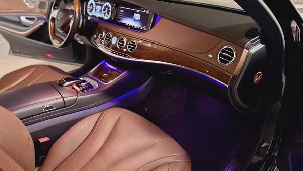 Mercedes S400, 2015, GCC specifications, No Paint, No accidents, Low Mileage.