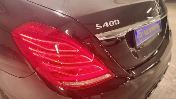 Mercedes S400, 2015, GCC specifications, No Paint, No accidents, Low Mileage.
