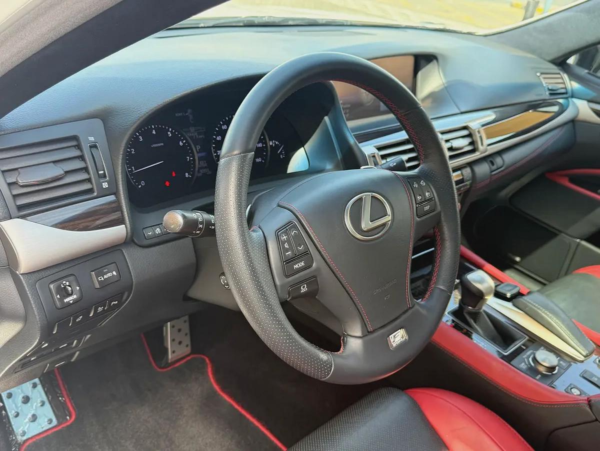 LEXUS - LS460 - F SPORT - CRAFTED LINE - V8 - 4,6L - AWD - AMERICAN SPECS VERY GOOD CONDITION-6-6