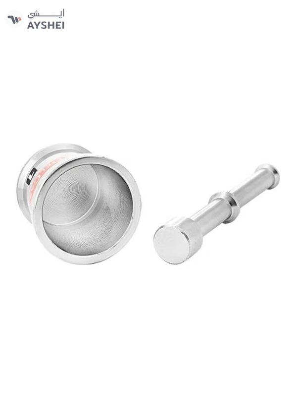 DELCASA Stainless Steel Mortar & Pestle Small Silver