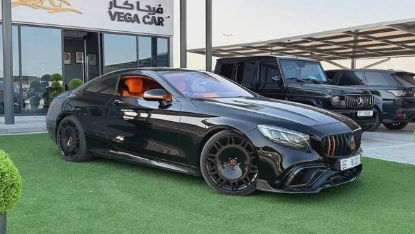 Mercedes S63 Coupe original brabus kit