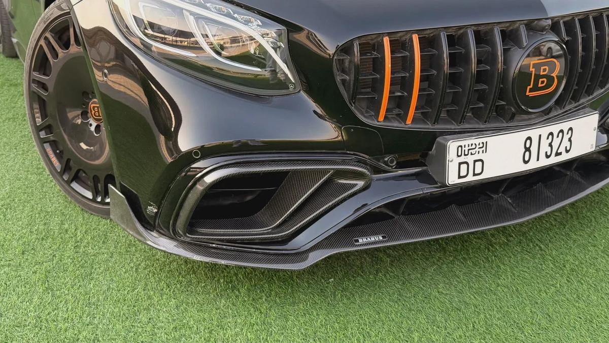 Mercedes S63 Coupe original brabus kit-2-2