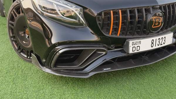 Mercedes S63 Coupe original brabus kit