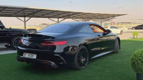 Mercedes S63 Coupe original brabus kit