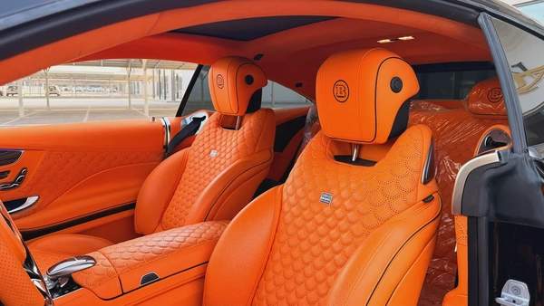 Mercedes S63 Coupe original brabus kit